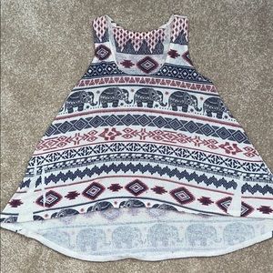 gaze USA knit tank top